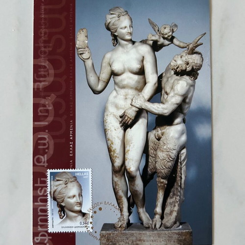Collectible postcard with stamp like new