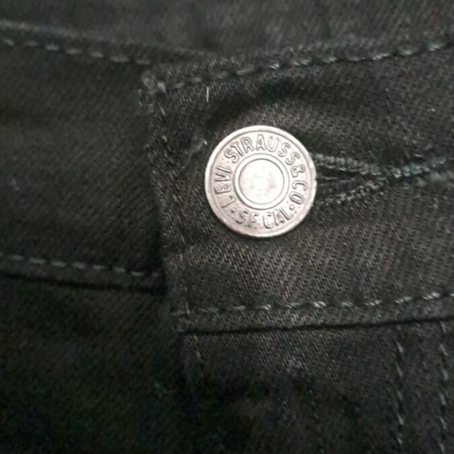 Levi's 569 baggy fit black jeans like new, men's XL XXL
