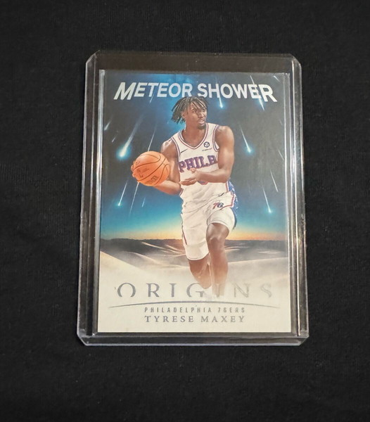 2024-25 Panini - Origins Basketball - Tyrese Maxey Meteor Shower