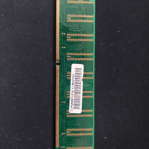 RAM DDR1 memories like new, 4 pieces 256MB for retro computers