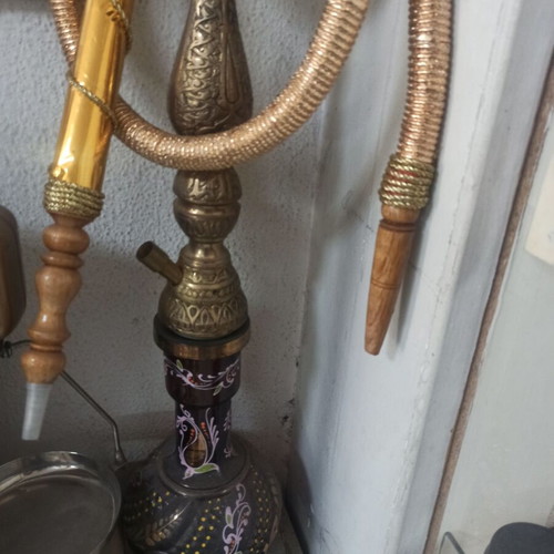 Authentic traditional Turkish hookah like new, Istanbul 1980s