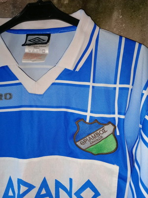 Thriamvos Athinon football jersey used, size XL