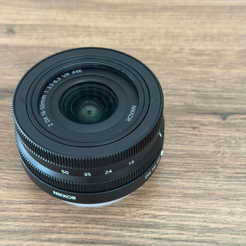 NIKKOR Z DX 16-50mm f/3.5-6.3 VR wide angle zoom lens for Nikon Z Mount like new