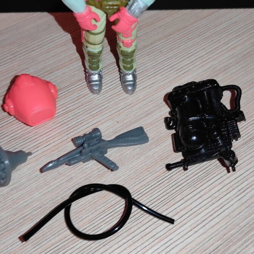 G.I.JOE Deep-Six (v2) 1989 action figure used, complete with accessories