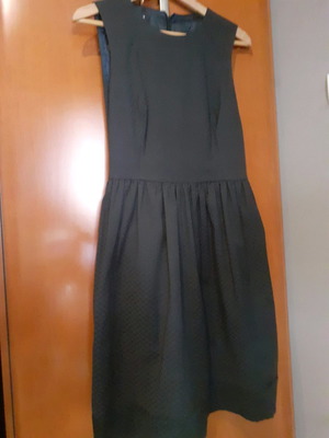 Jacket and dress and matching belt like new, dark blue, size 38
