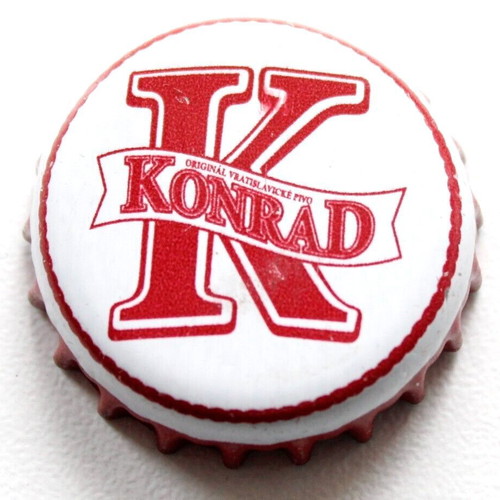 Konrad brewery bottle cap new from Czechia
