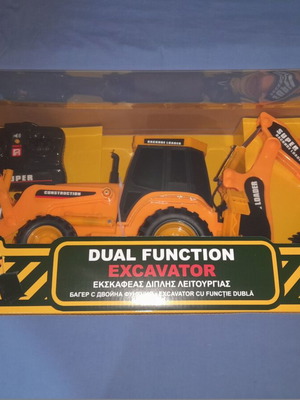 Dual function excavator new with remote control
