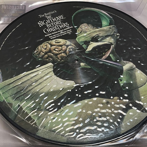 OST The Nightmare Before Christmas 2015 limited edition 180g picture disc 2LP new