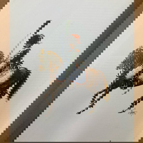 Osprey Del Prado Napoleonic Wars #10 Trooper σε καλή κατάσταση, χωρίς φιγούρα