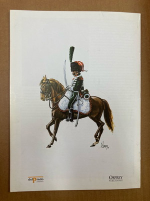 Osprey Del Prado Napoleonic Wars #10 Trooper σε καλή κατάσταση, χωρίς φιγούρα