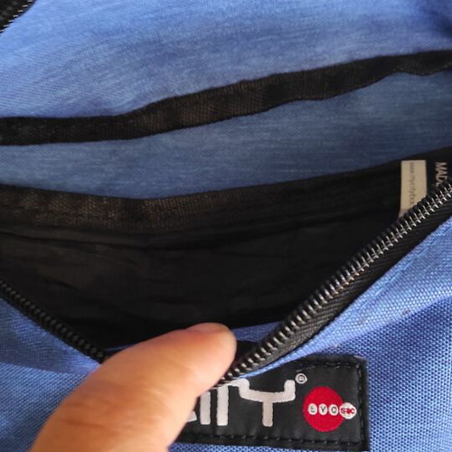 City Waist Bag like new, blue