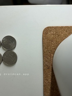 Lot of 4 used 1/2 Franc coins from France