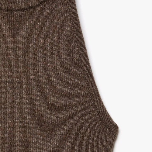 Mango Halter-neck wool dress new, beige, size S