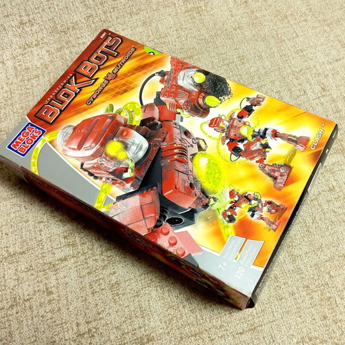 Mega Bloks Clash Transforming Blok Bots 9391 sealed vintage toy