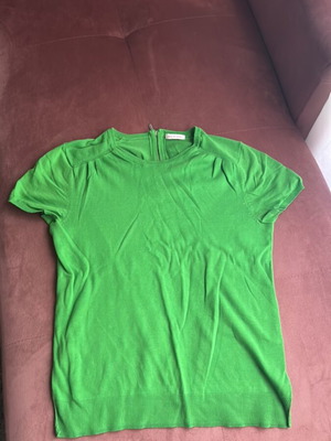 Just in case vintage women's t-shirt small, like new, green, 100% cotton