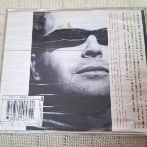 Herbert Grönemeyer Bleibt Alles Anders CD used, rock