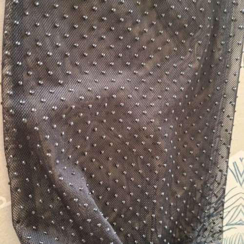 Bolero used black with dots and tie under the chest
