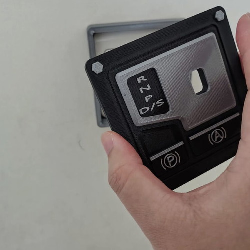 Auto Shifter 3D cover for single light switch