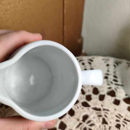 Set of 3 vintage Ionia Hellas porcelain milk jugs from 1970