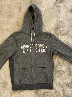 Abercrombie & Fitch gray jacket like new, size M