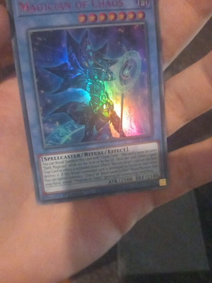 Magician of Chaos ultra rare Yu-Gi-Oh! card