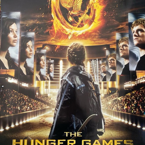 The Hunger Games 2012 poster like new