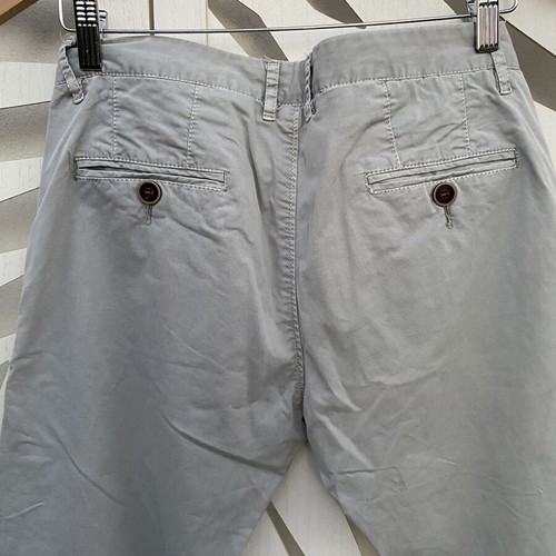 Chino men pants like new, light gray, size S