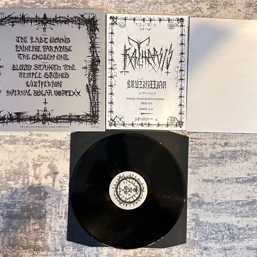 Katharsis Fourth Reich black LP like new, metal