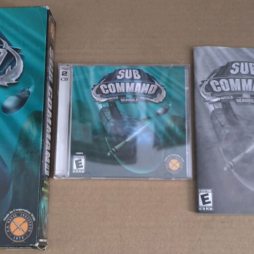 Sub Command PC CD-ROM like new, complete box