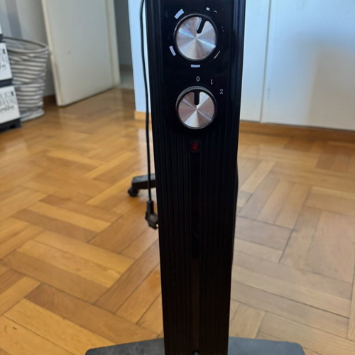 Rohnson Mica R-068 space heater with 2 power settings and adjustable thermostat