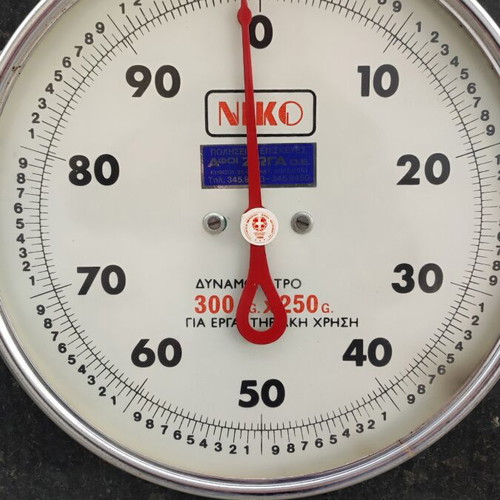 NIKO Hanging Scale 300kg used, professional analog