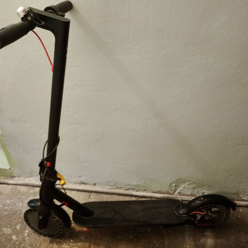 Electric scooter like new, solid tires, up to 30 km/h