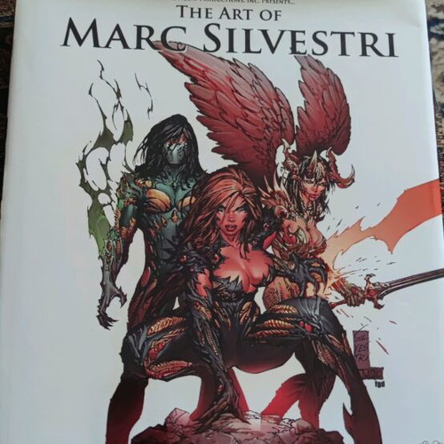 The Art Of Marc Silvestri hardcover new, English