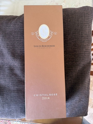Cristal Rosé 2014 Louis Roederer Champagne κουτί σαν καινούργιο με βιβλιαράκι