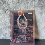 Coby White Ayo Dosunmu Chris Duarte Topps Chrome Chicago Bulls card like new