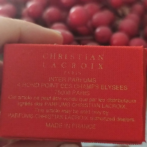 Christian Lacroix Mini Perfume Eau de Parfum 5 ml like new