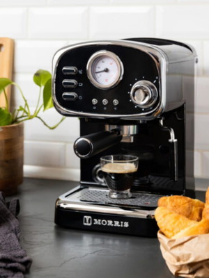 Morris R20822EMK espresso coffee maker with 20bar pressure