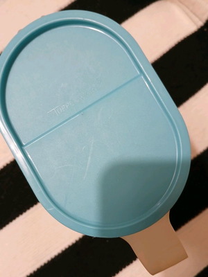 Tupperware small jug with lid used