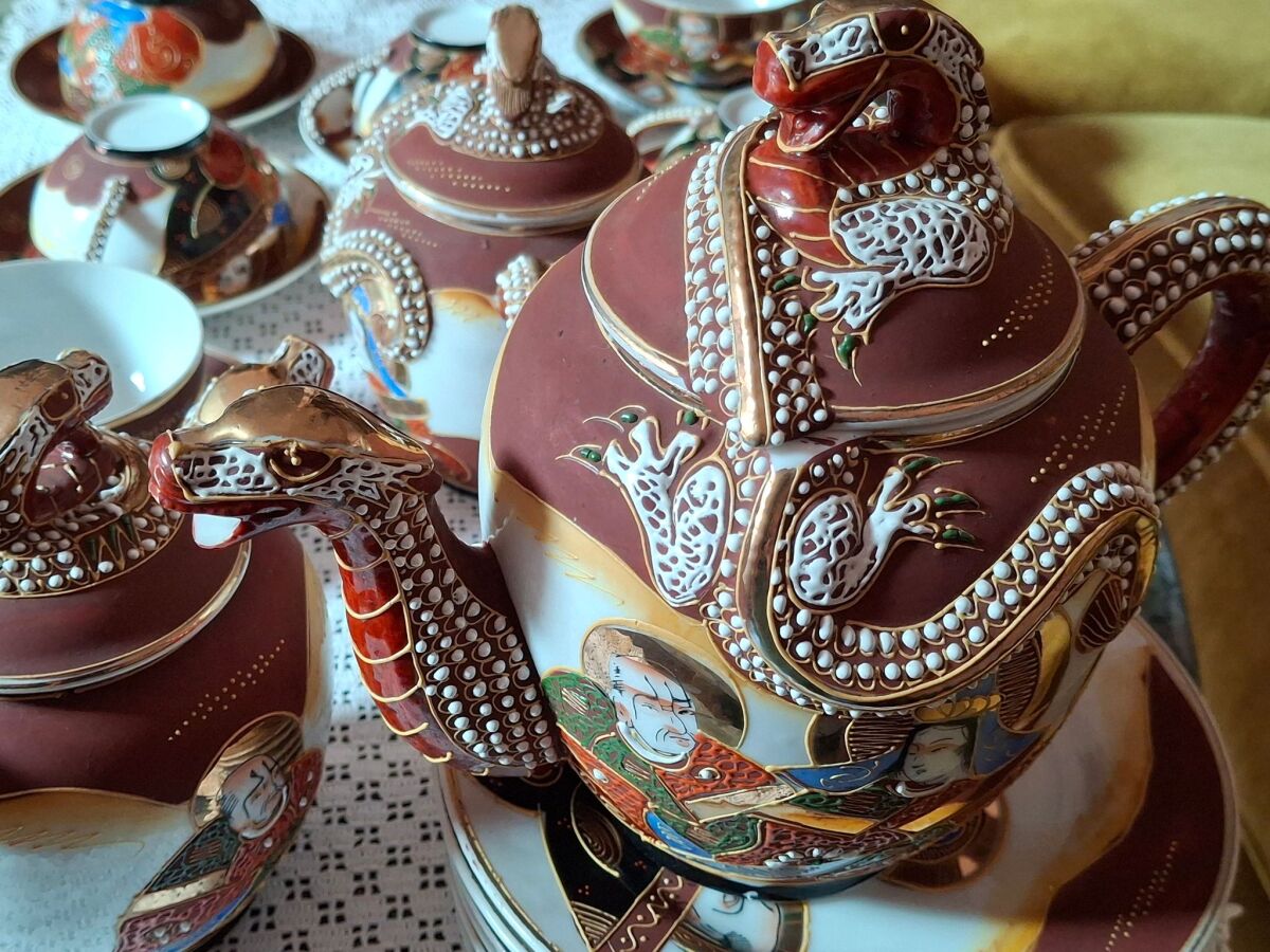 Vintage tea set 21 pieces made in Japan… - € 90,00 - Vendora.cy