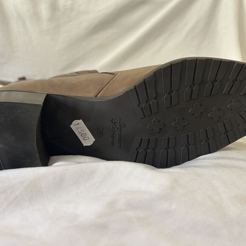 Lavorazione Artigiana Vivaci Moda women's leather boots size 39, new
