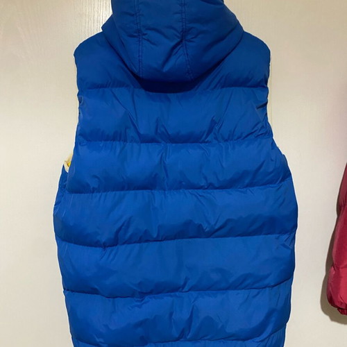 NewYork58 Sleeveless Jacket like New, Size M, Blue and Yellow