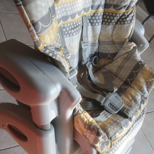 Joie high chair used with metal frame