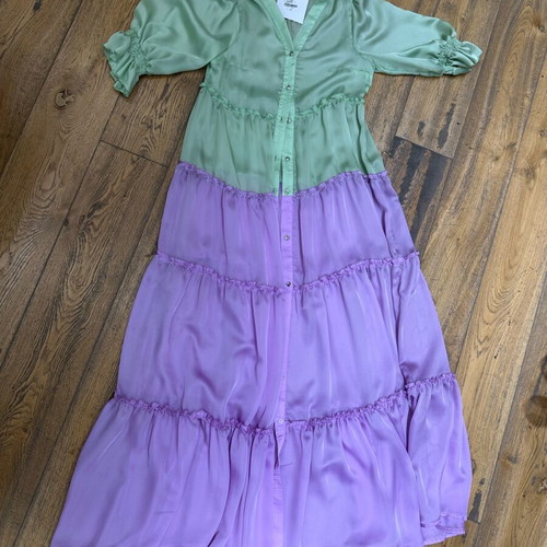 Maxi airy dress with midsection Be You new, multicolor, size S