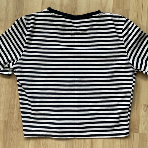 Zara striped navy T-shirt size L like new