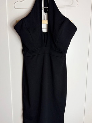 Black women's dress medium with chest lining used