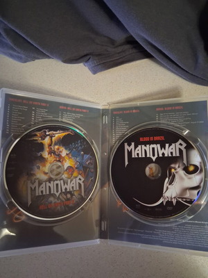 Manowar Fire and Blood DVD, metal