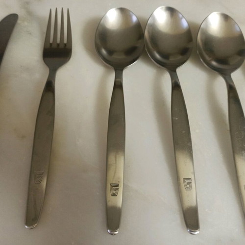 Solingen Rostrfrei cutlery used, set of 13 pieces