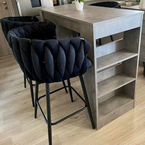 Bar table new, gray