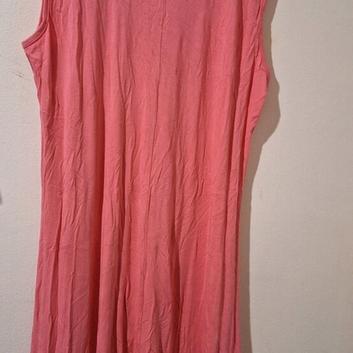 Pink Smile dress elastic new, size L