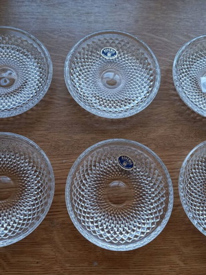 Bohemia set of 6 dessert plates new